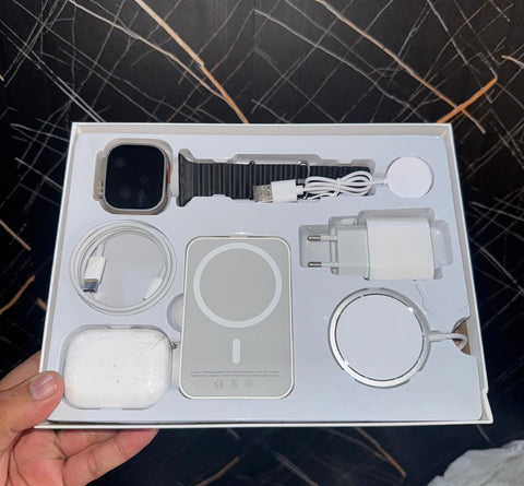 X8 Unique Combination Earbuds + Power Bank + Wireless Charger