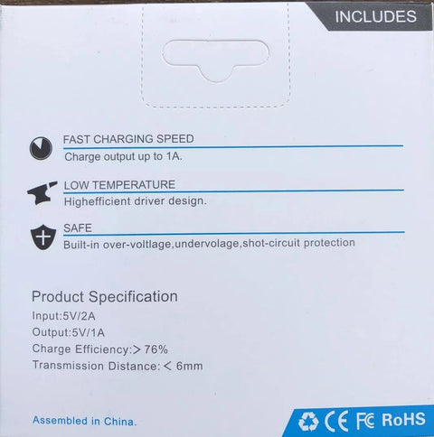 Fantasy QI Wireless Charger for iPhone, Samsung, LG Phones