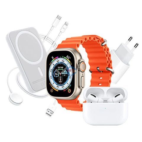 X8 Unique Combination Earbuds + Power Bank + Wireless Charger